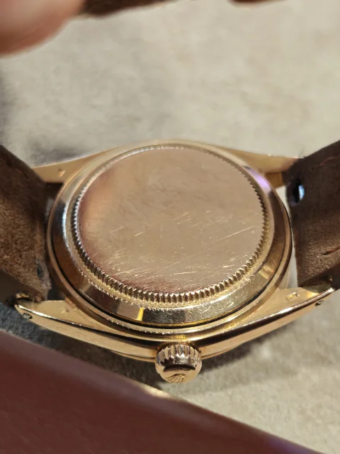 Rolex Date Ref.6624 in Oro Rosa 31mm 7