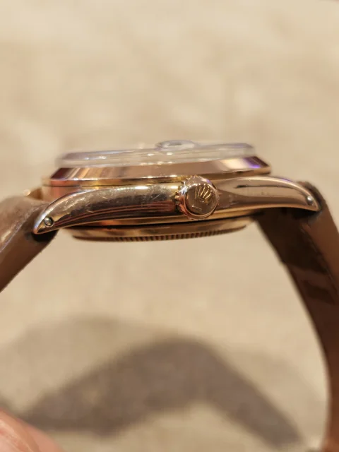 Rolex Date Ref.6624 in Oro Rosa 31mm 6