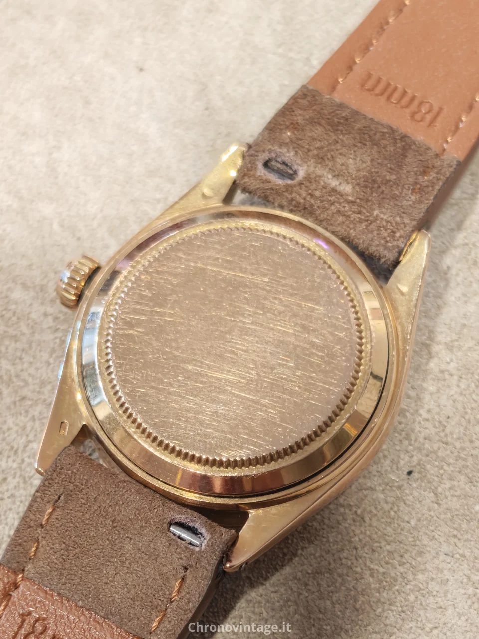 Rolex Date Ref.6624 in Oro Rosa 31mm