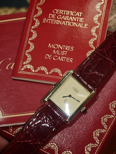 Cartier Tank Vermeil