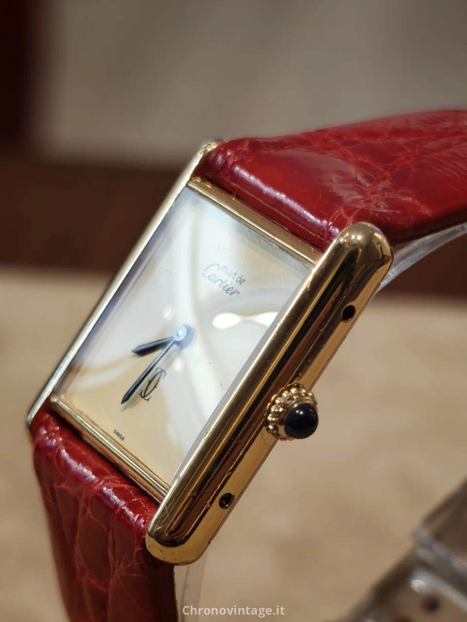 Cartier Tank Vermeil